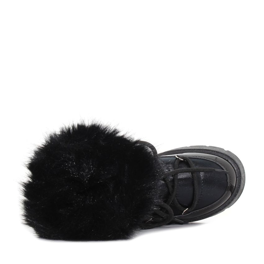 Yolera - Ukko fekete női csizma