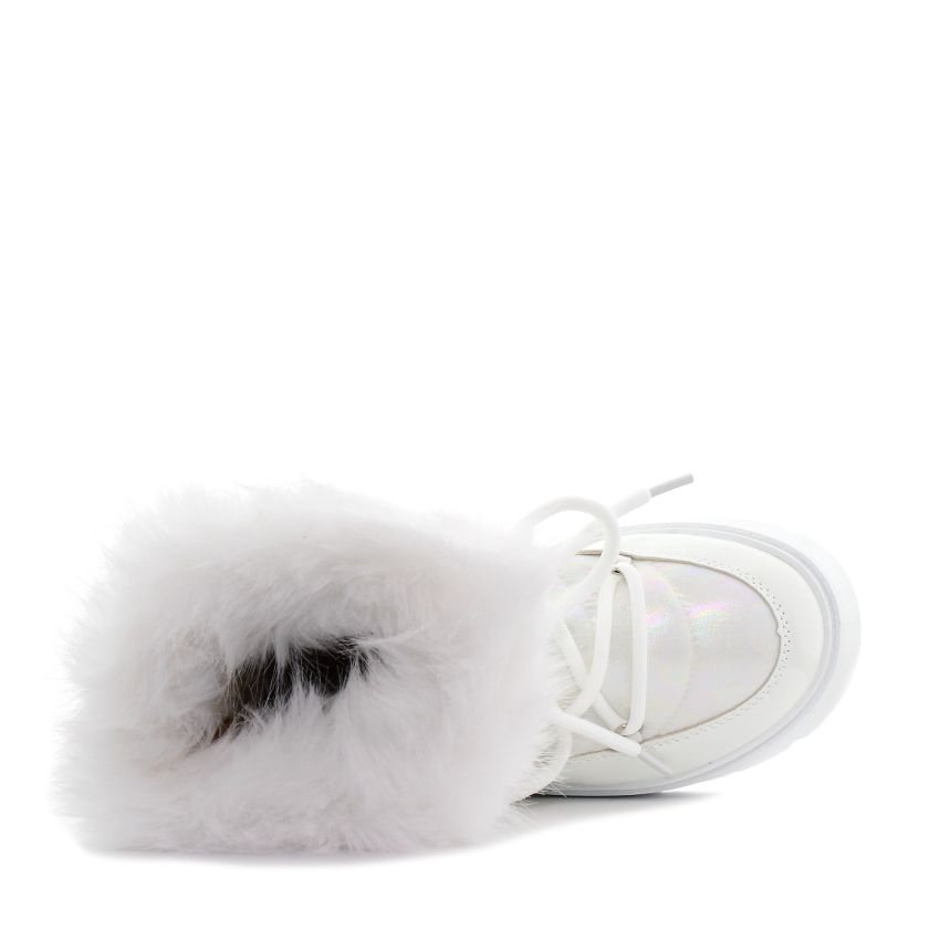 Yolera - Ukko fehér női csizma