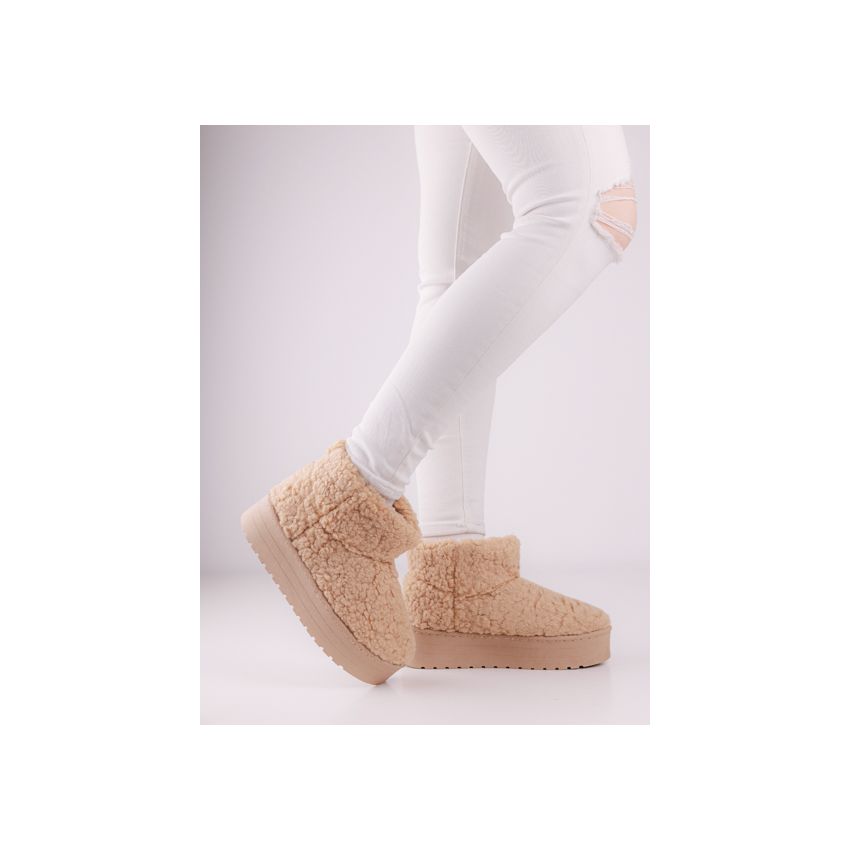 Yolera - Lina barna női bokacsizma