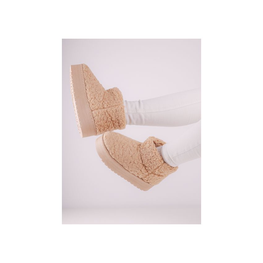 Yolera - Lina barna női bokacsizma