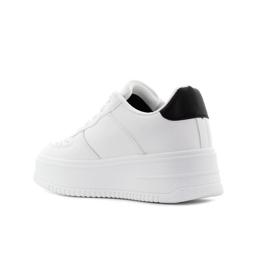 Yolera - Ava fehér-fekete női cipő