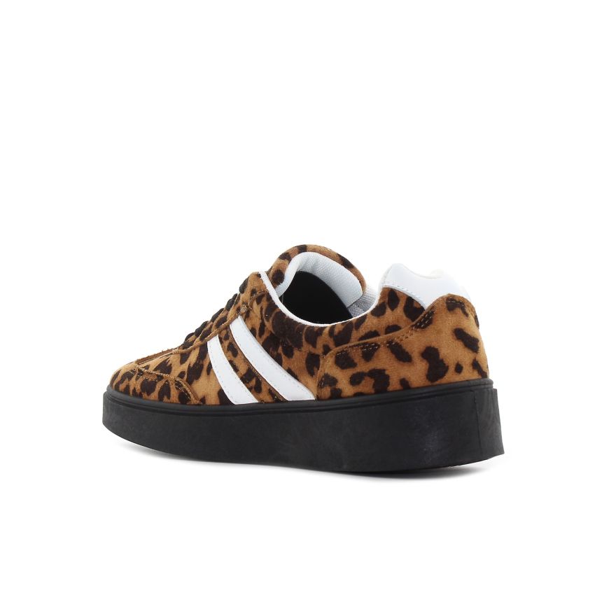 Yolera - Jenna leopárd mintás női cipő
