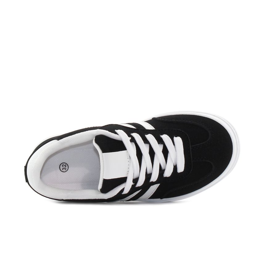 Yolera - XP fekete gyerek cipő