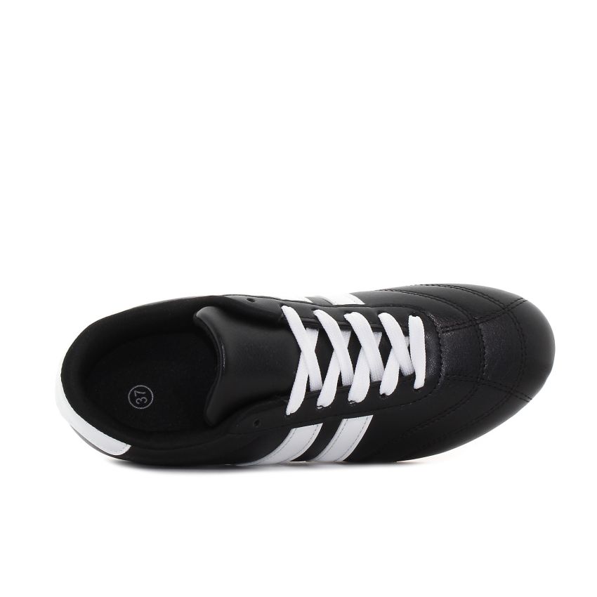 Yolera - Sneak fekete női cipő