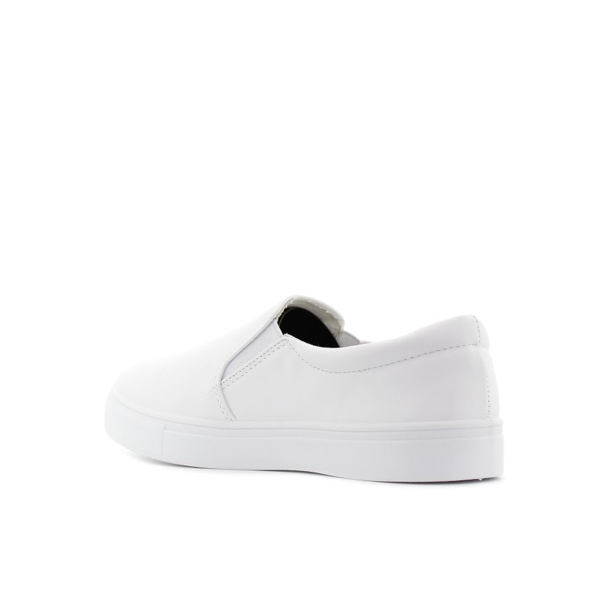 Yolera - Audrey fehér női bebújós cipő