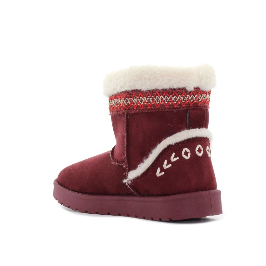 Yolera - Kea bordó női csizma