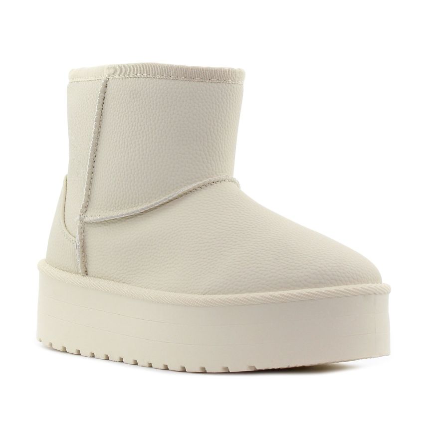 Yolera - Maddy bézs női csizma