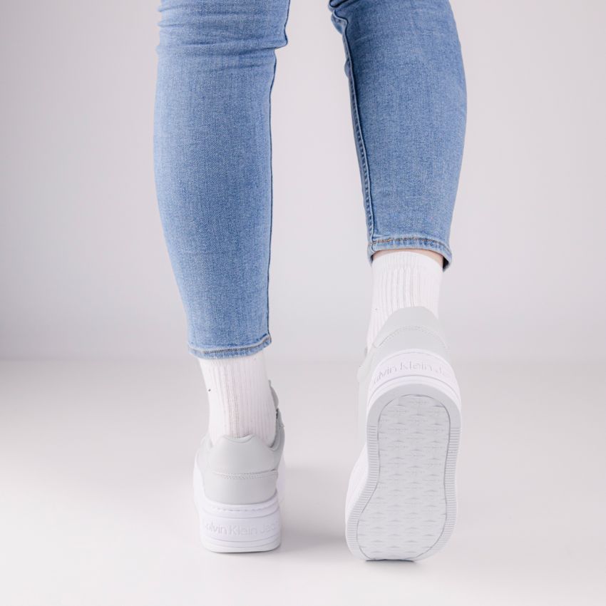 Calvin Klein Bold Platform szürke platformos női cipő