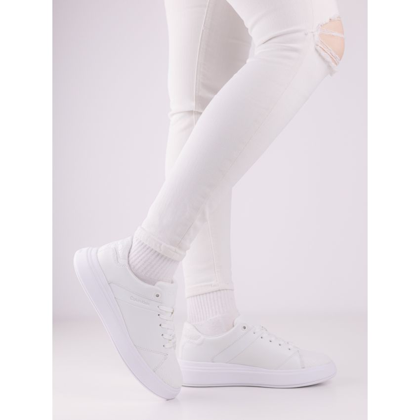 Calvin Klein Cupsole Lace Up fehér női cipő
