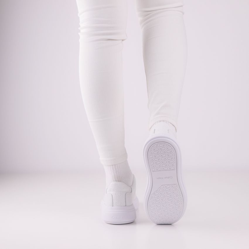 Calvin Klein Cupsole Lace Up fehér női cipő
