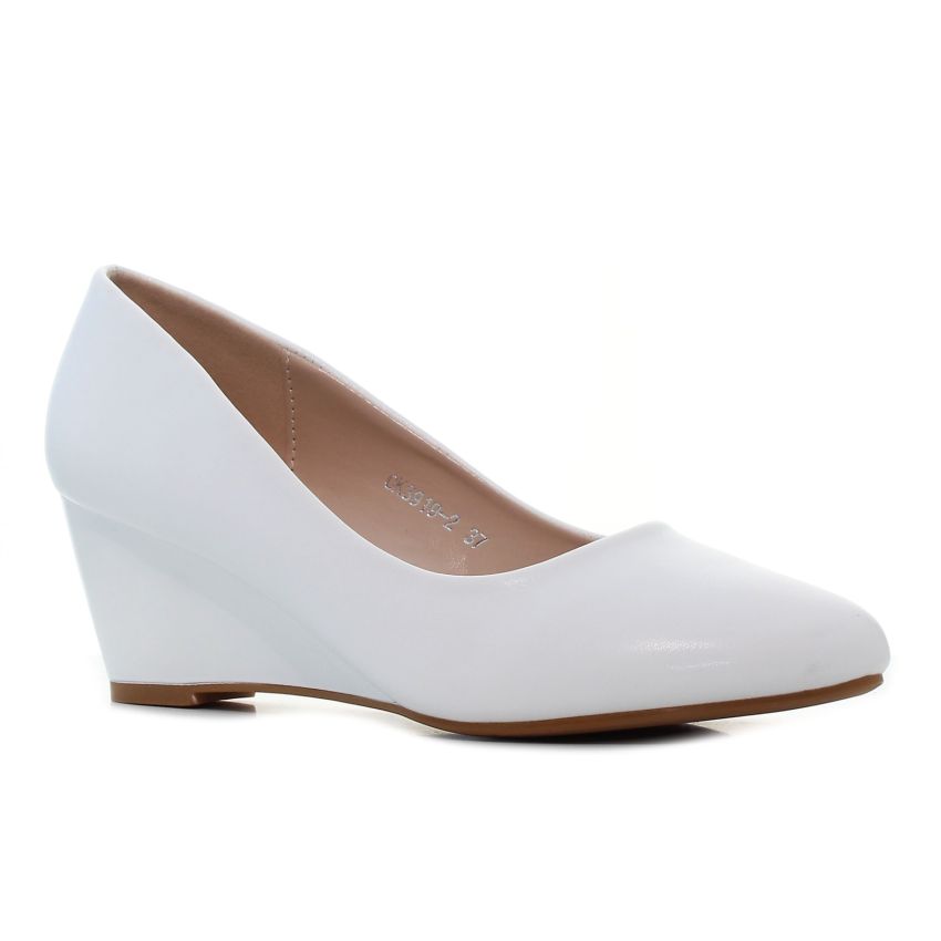 Bosido Maya fehér női magassarkú