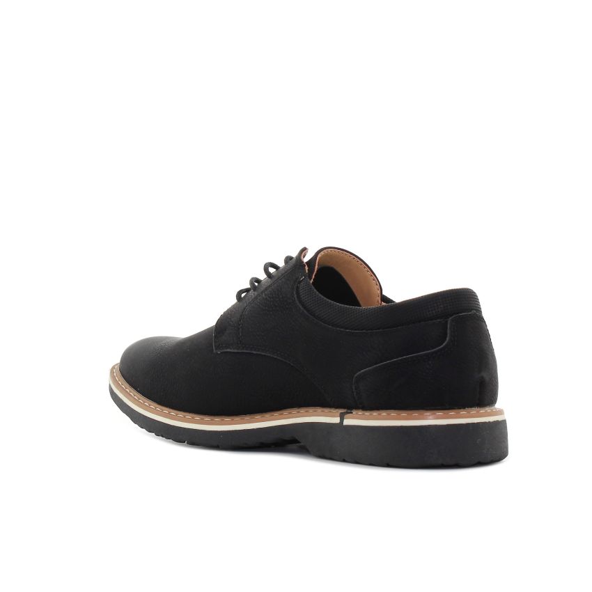 Yolera - Brett fekete férfi cipő