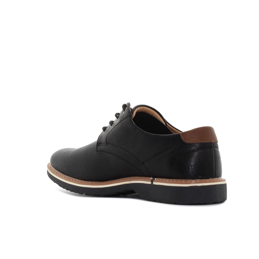 Yolera - Rob fekete férfi cipő