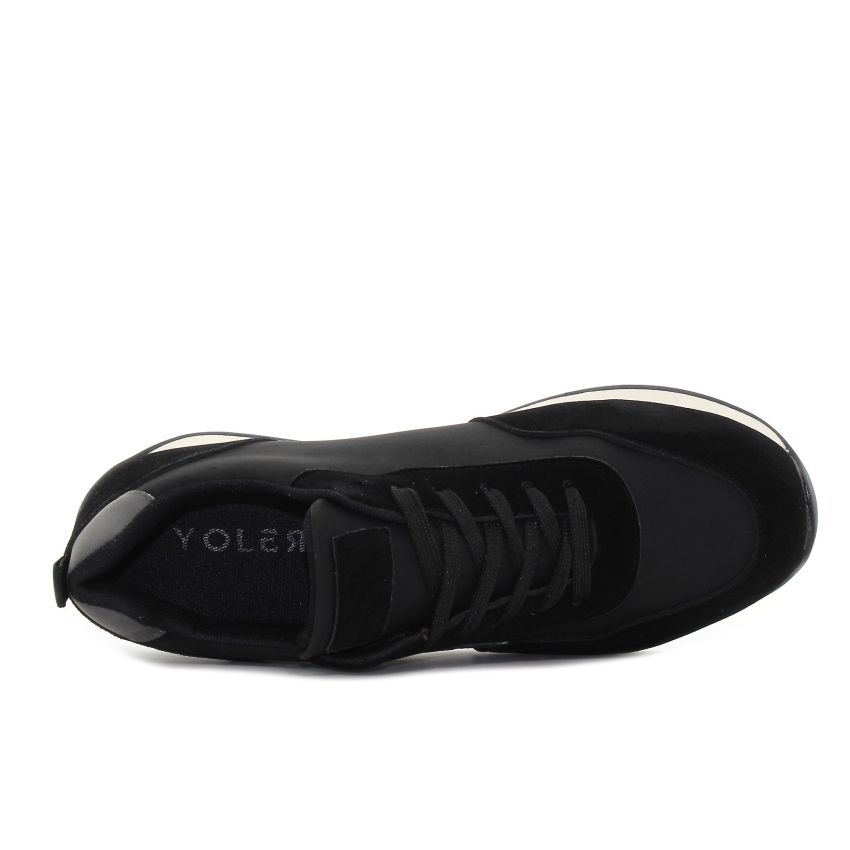 Yolera - Alex fekete férfi cipő