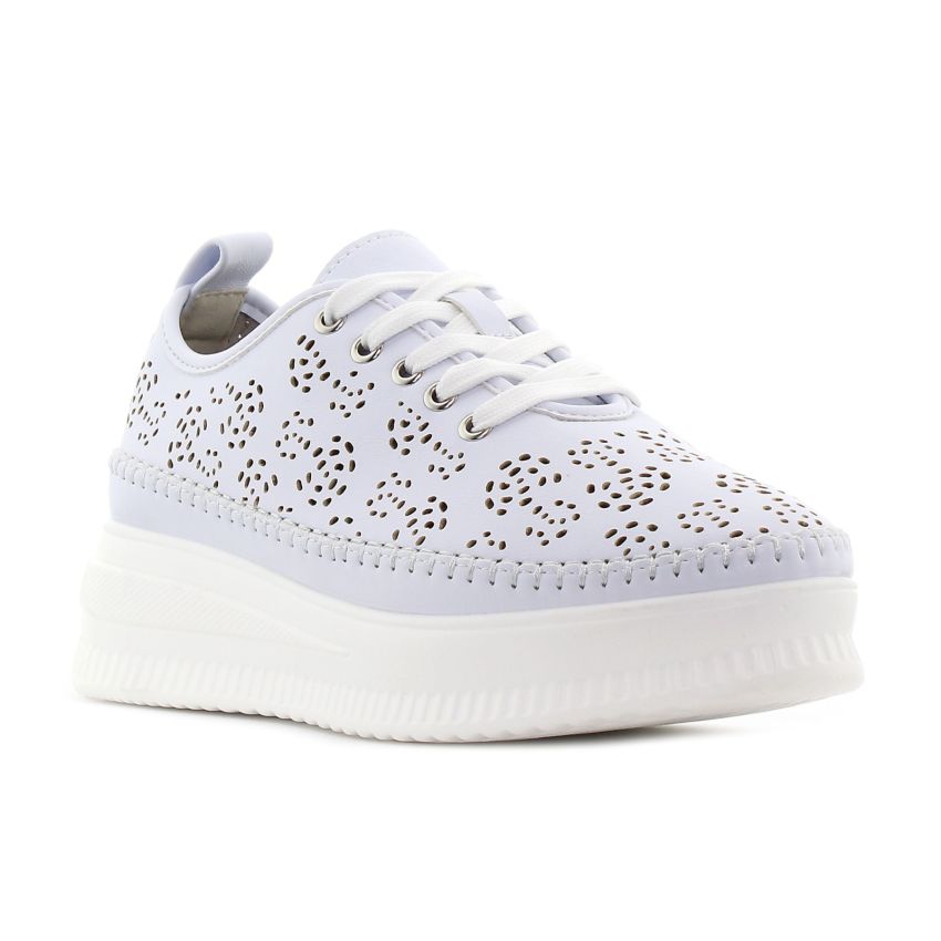 Yolera - Pattern világoslila női cipő