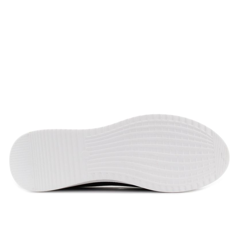 Yolera - Chiara fekete női bebújós cipő