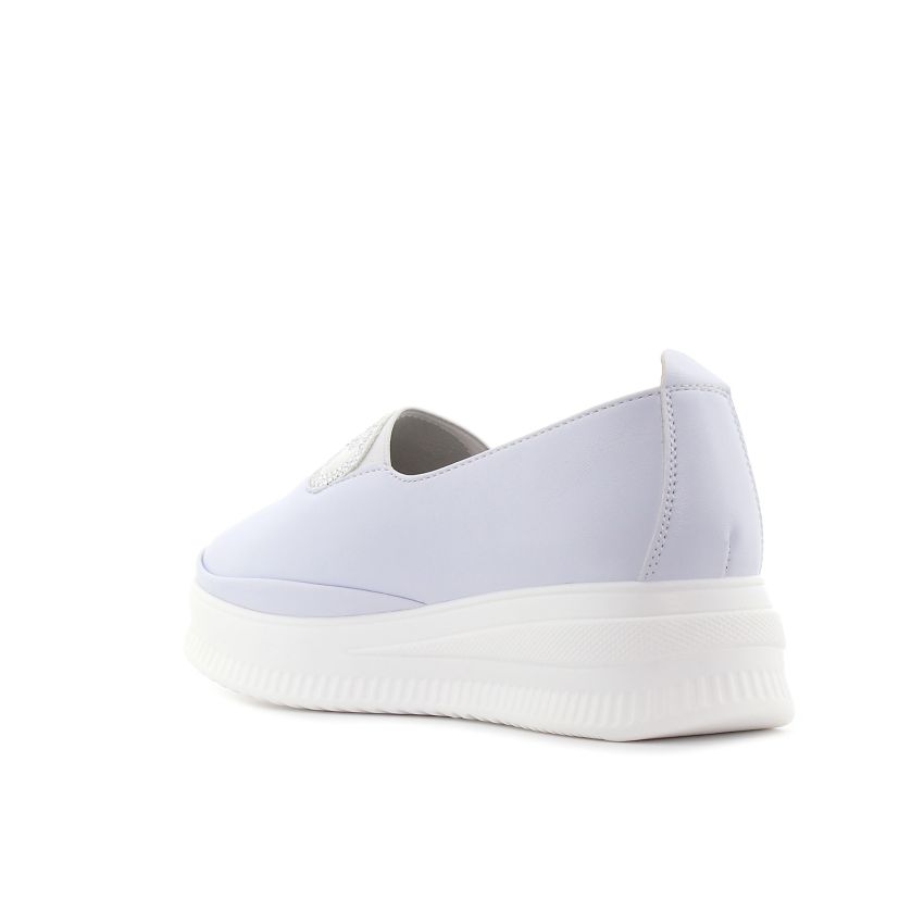 Yolera - Chiara világoslila női bebújós cipő