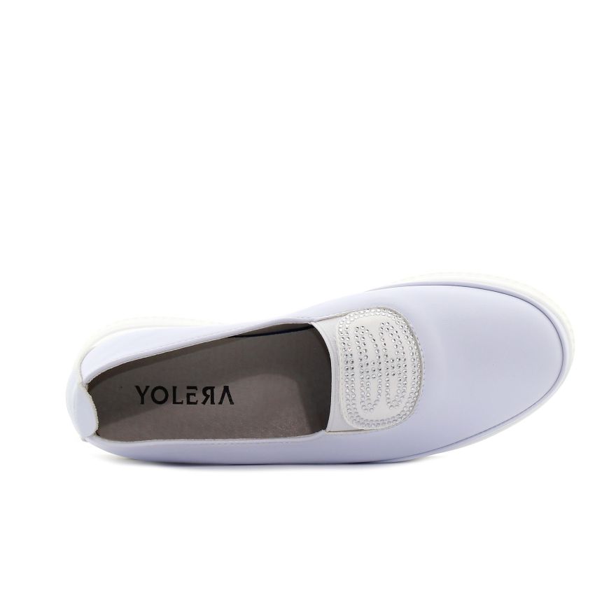 Yolera - Chiara világoslila női bebújós cipő