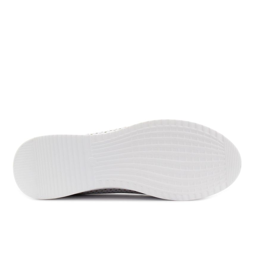 Yolera - Bea világosszürke női bebújós cipő