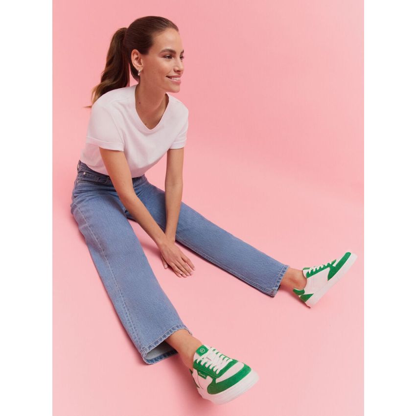 Tamaris zöld női cipő