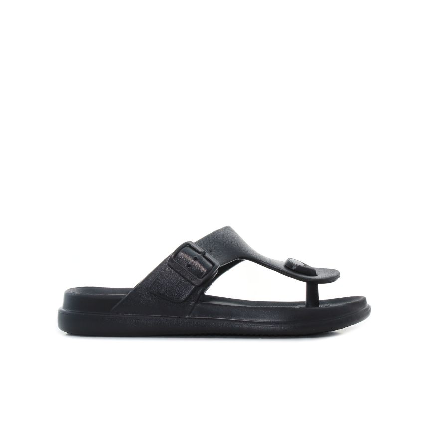 Luofu - Tikes fekete férfi papucs