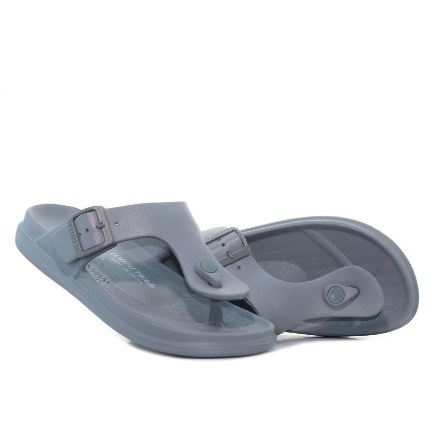 Luofu - Tikes szürke férfi papucs