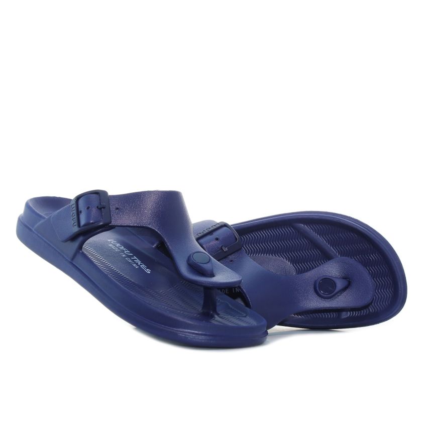 Luofu - Tikes sötétkék férfi papucs