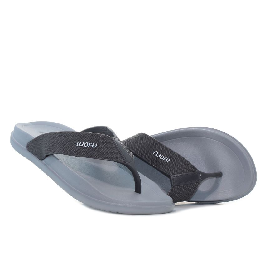 Luofu - Men Flip szürke férfi papucs