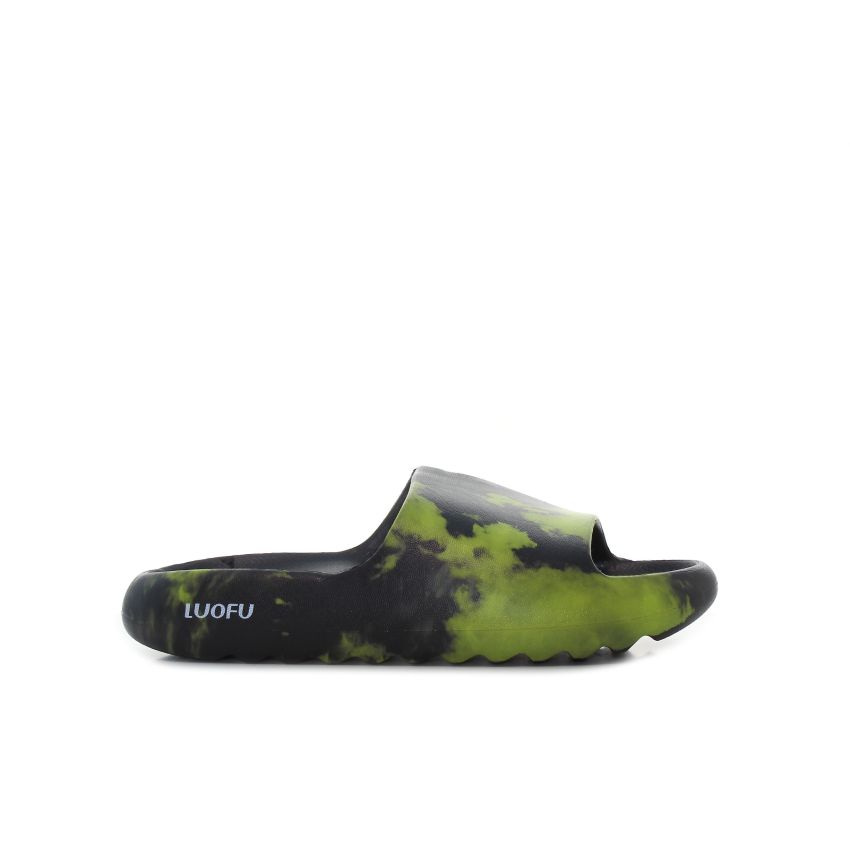 Luofu - Dust fekete női papucs