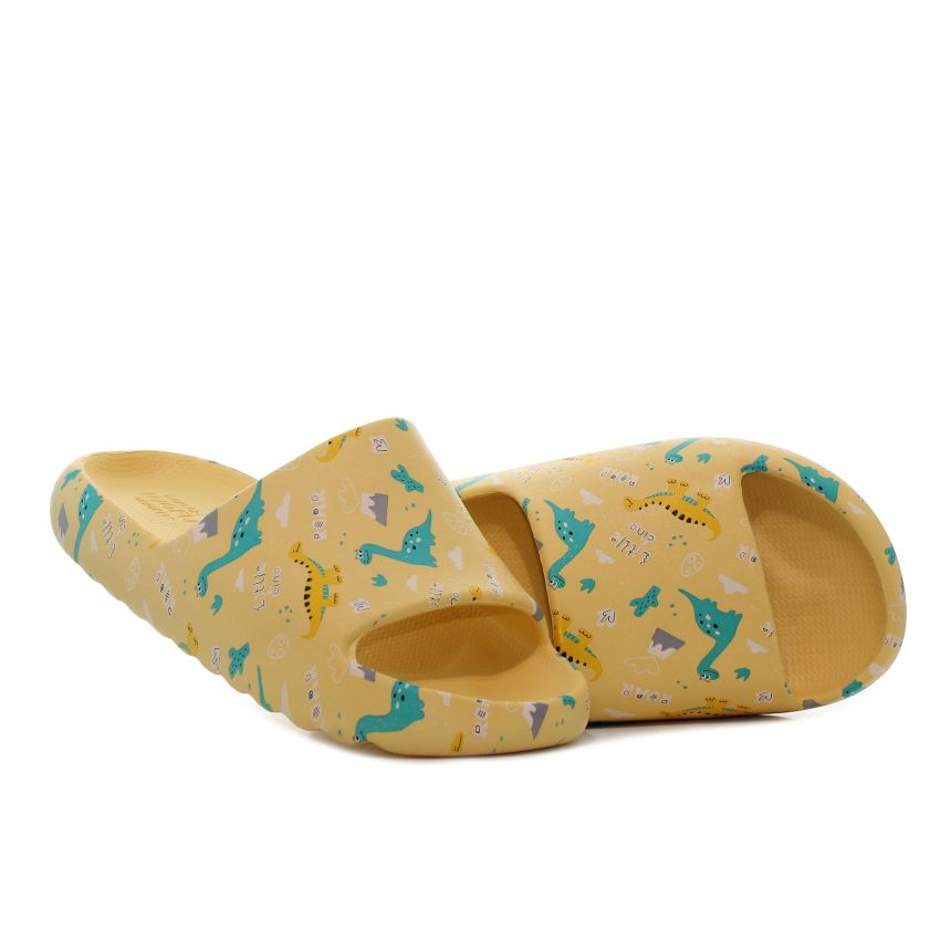 Luofu - Roar sárga gyerek papucs