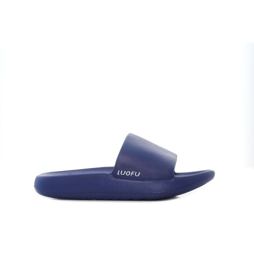 Luofu Haming sötétkék férfi papucs