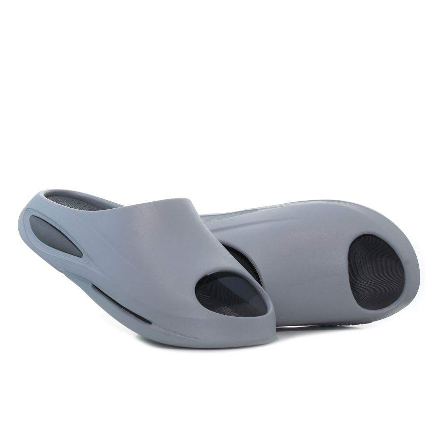 Luofu - Designed szürke férfi papucs