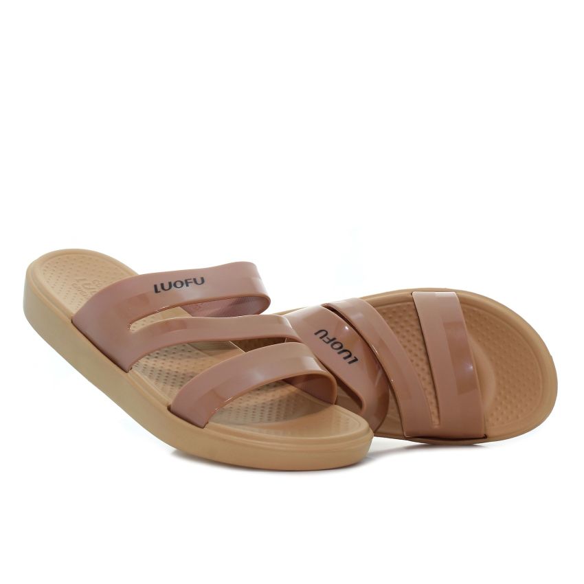 Luofu Dana barna női papucs