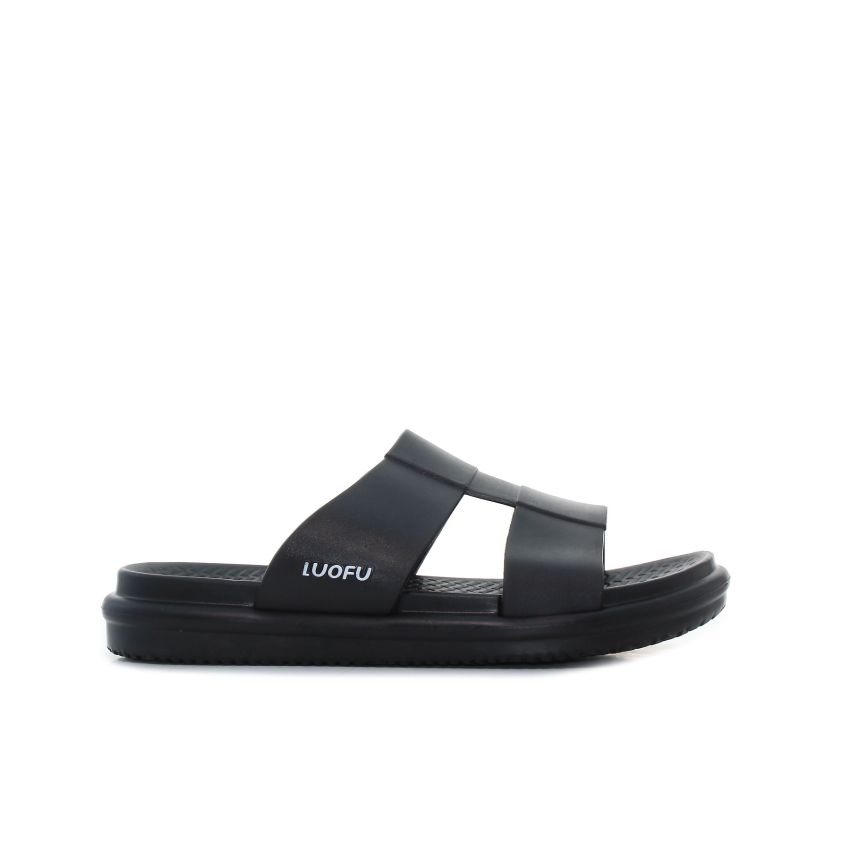 Luofu - Bian fekete női papucs