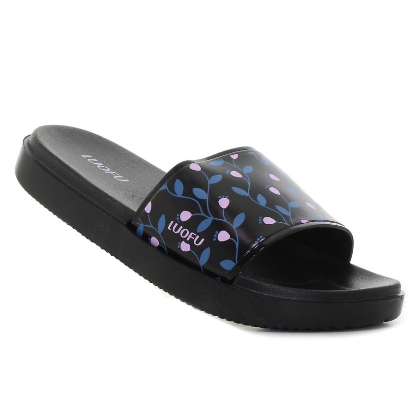 Wink Seeds fekete női papucs