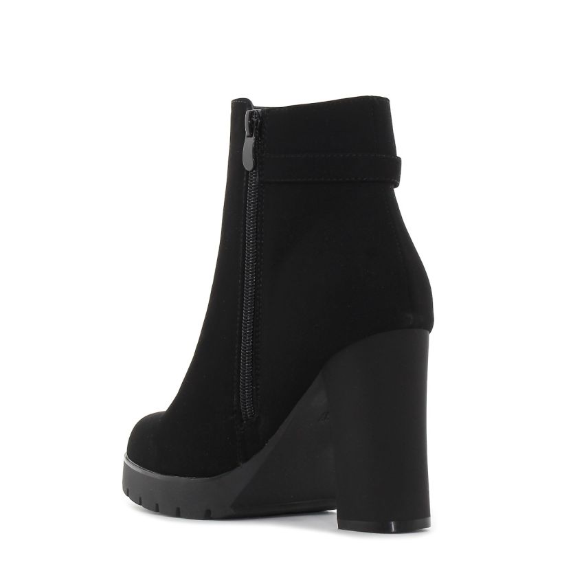 Yolera - Hanna fekete női bokacsizma