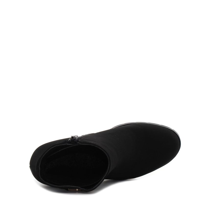 Yolera - Hanna fekete női bokacsizma