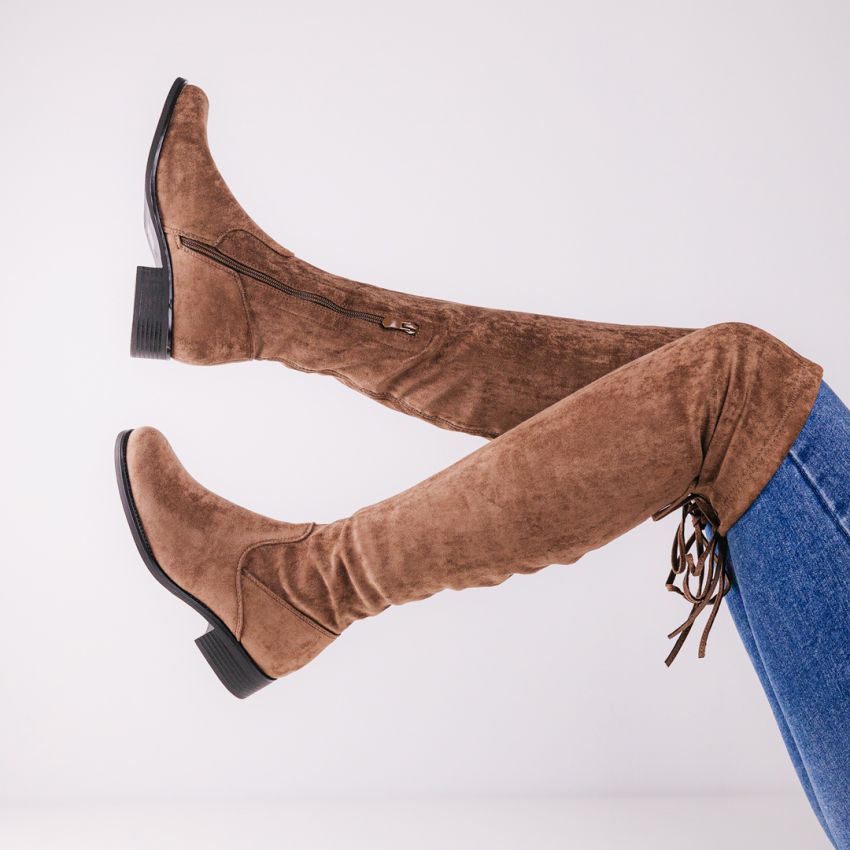 Yolera - Fox barna női magasszárú csizma