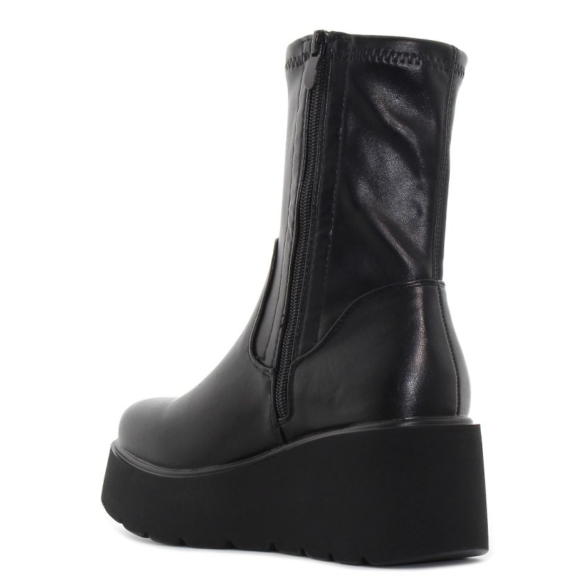 Yolera - Elena fekete női csizma