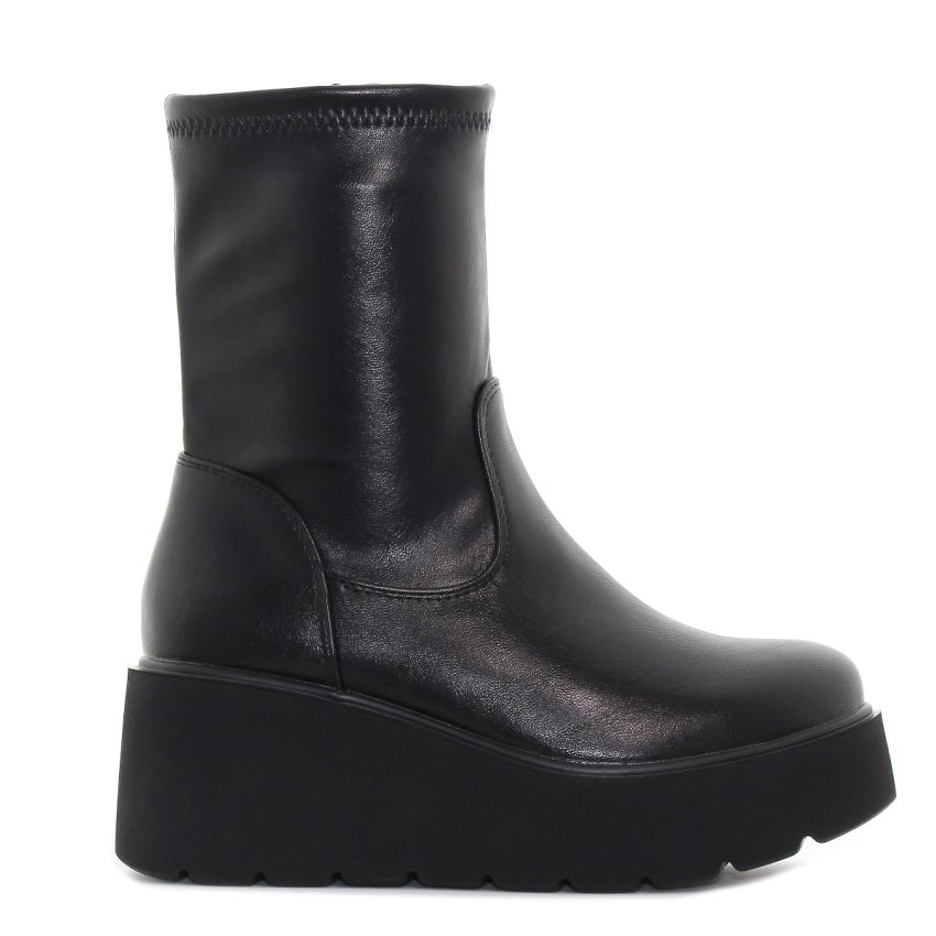 Yolera - Elena fekete női csizma