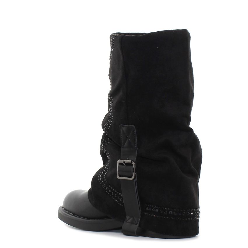 Yolera - Whitney fekete női csizma