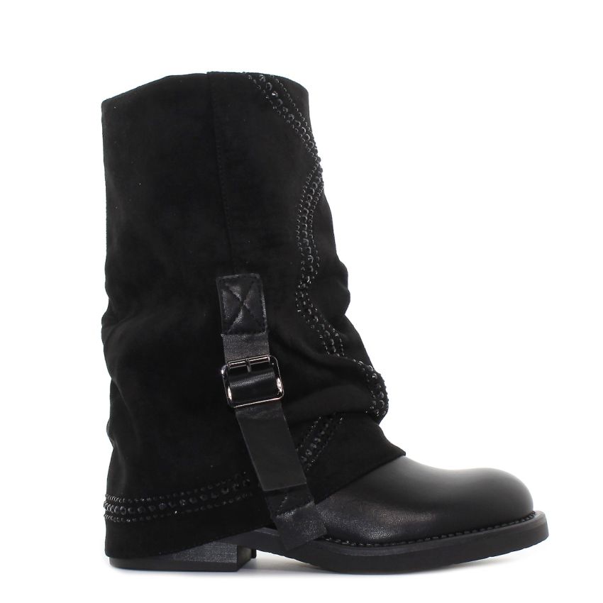 Yolera - Whitney fekete női csizma