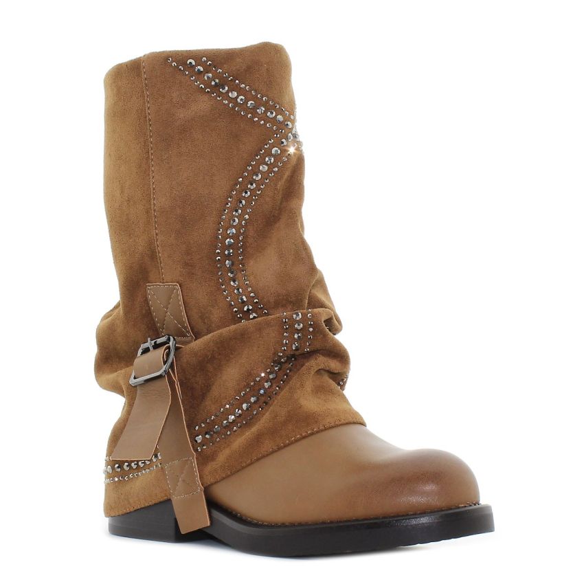 Yolera - Whitney barna női csizma