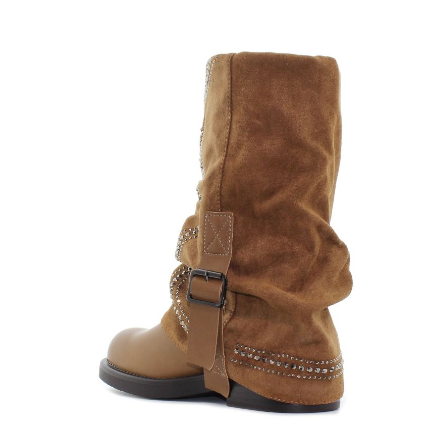 Yolera - Whitney barna női csizma