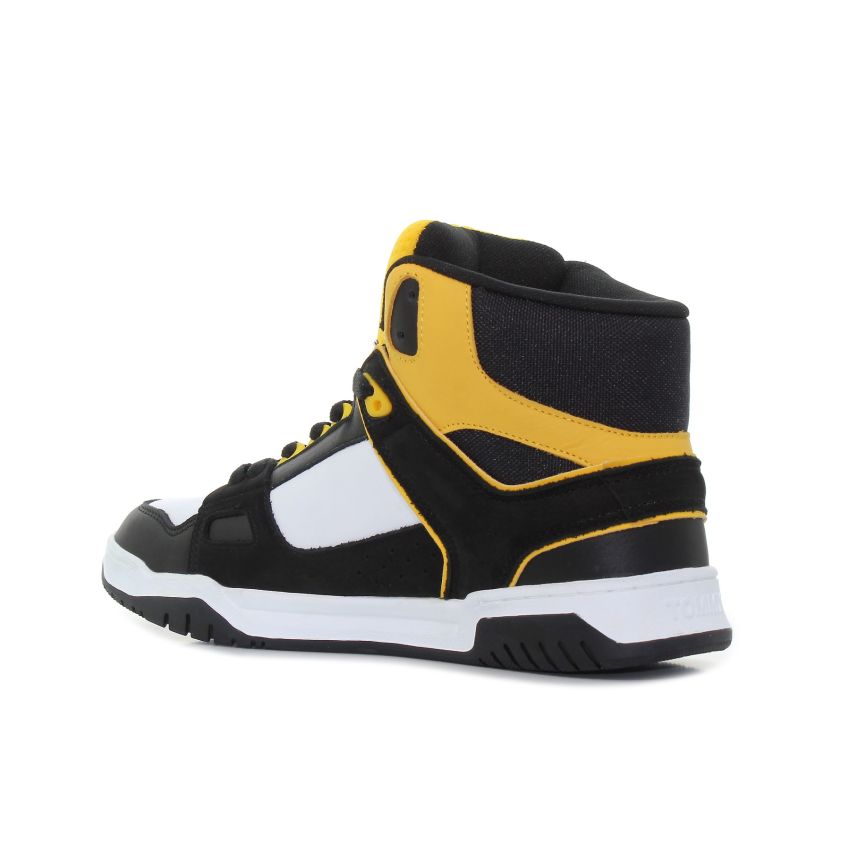 Tommy Hilfiger Mid Cut Skater fekete férfi cipő