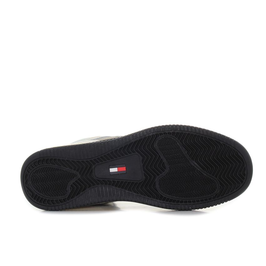 Tommy Hilfiger TJM Basket Mid Leather bézs férfi cipő