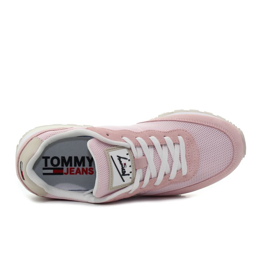 Tommy Hilfiger Casual Runner rózsaszín női tornacipő