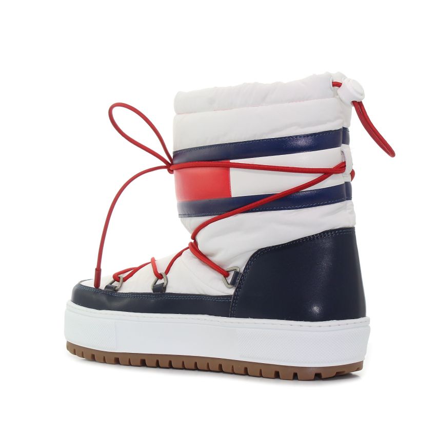 Tommy Hilfiger Snowboot Low fehér női csizma