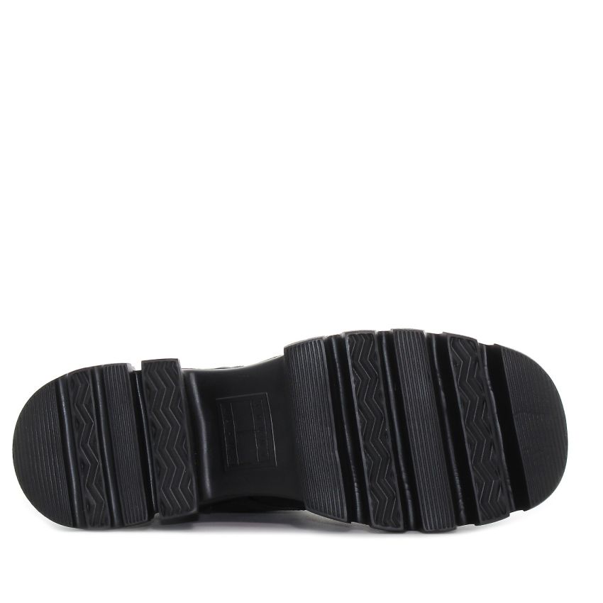 Tommy Hilfiger Chunky fekete női bakancs
