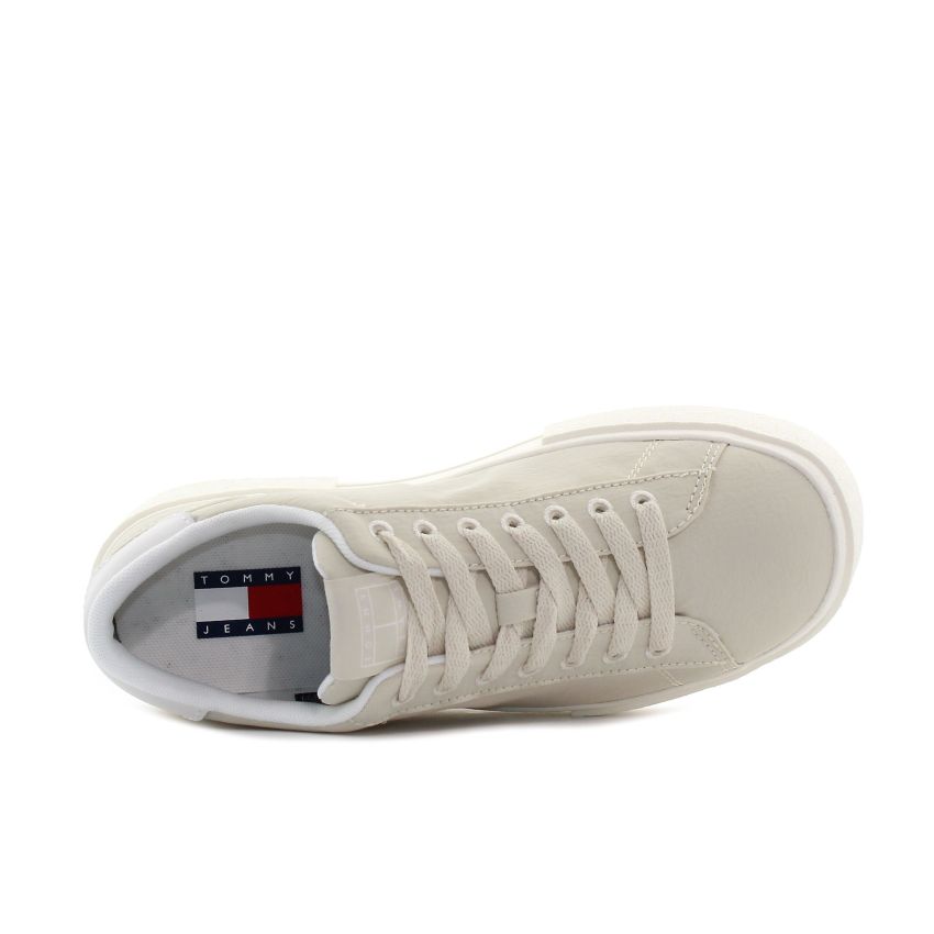 Tommy Hilfiger TJW Flatform bézs női cipő